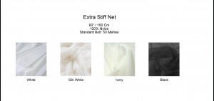 Dress Net - Extra Stiff Net