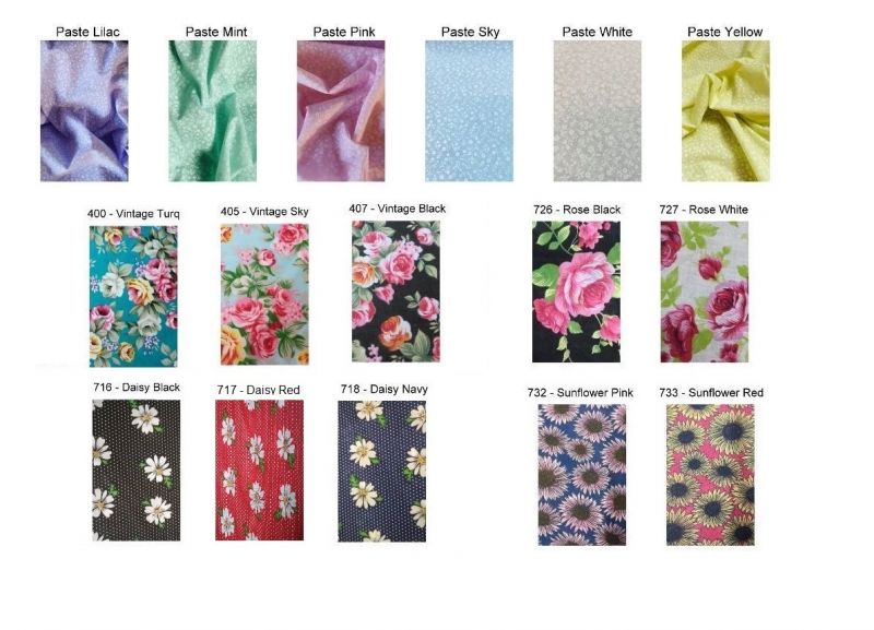 New PolyCotton Print - Florals (Metres)